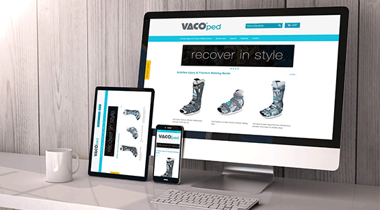 shopping for vacocast walking boot